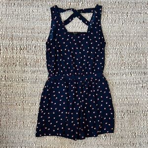 Forever 21 printed romper